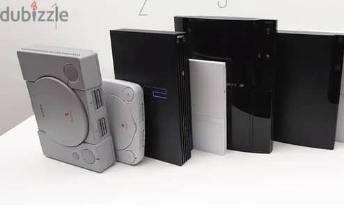 playstation ps 1 , 2 & 3