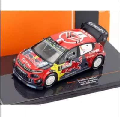 Citroën C3 WRC (Rally Chile '19) diecast car model 1;43.