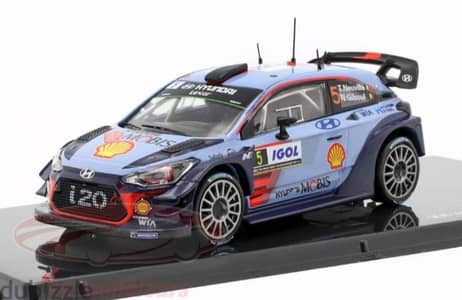 Hyundai I20 (Rally De Corse '17) diecast car model 1;43.