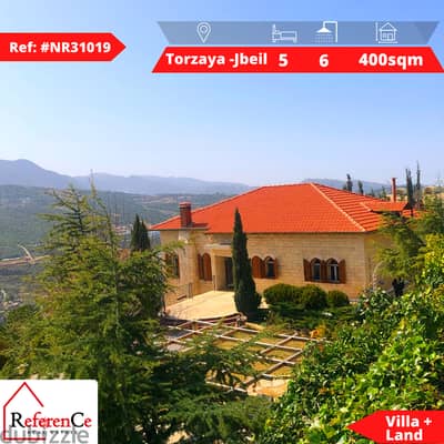 Villa with Land for Sale in Torzaya فيلا مع ارض للبيع في تورزيا