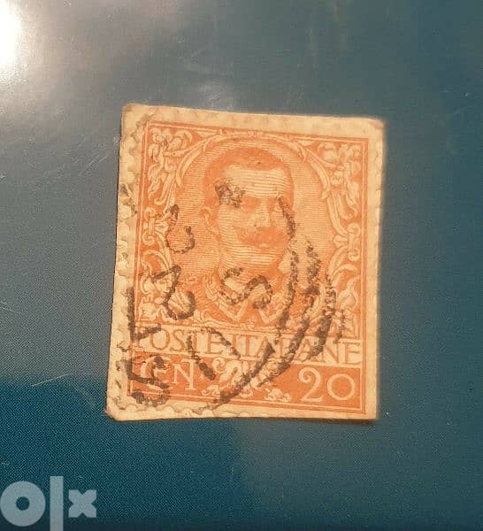 1894 Italy King Umberto 20c. mint hinged stamp 1