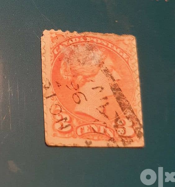 1896 Canada Queen Victoria 3 cents 0