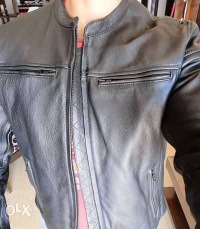 leather jacket