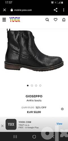Geoseppo ankle boots 0
