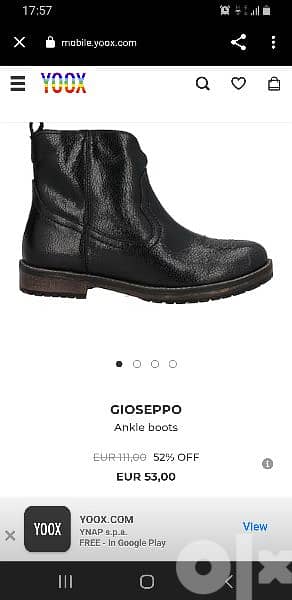 Geoseppo ankle boots 0