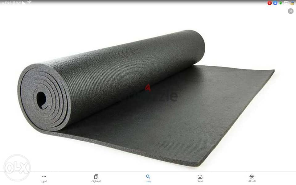 New yoga matt (BLACK COLOR ) 182 × 63 1