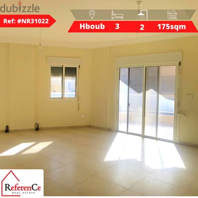 Apartment for sale in Hboub شقة للبيع في حبوب