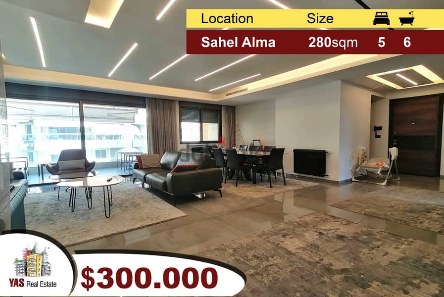 Sahel Alma 280m2 | Wonderful Duplex | High-End | Stunning View | 0