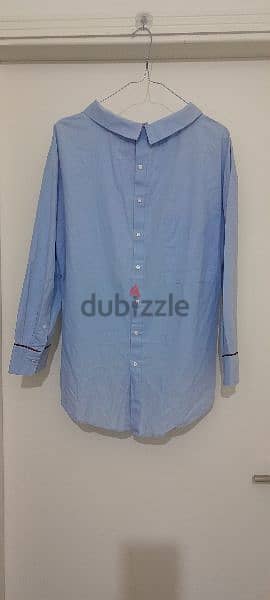 Zara Blue Stylish chemise 1