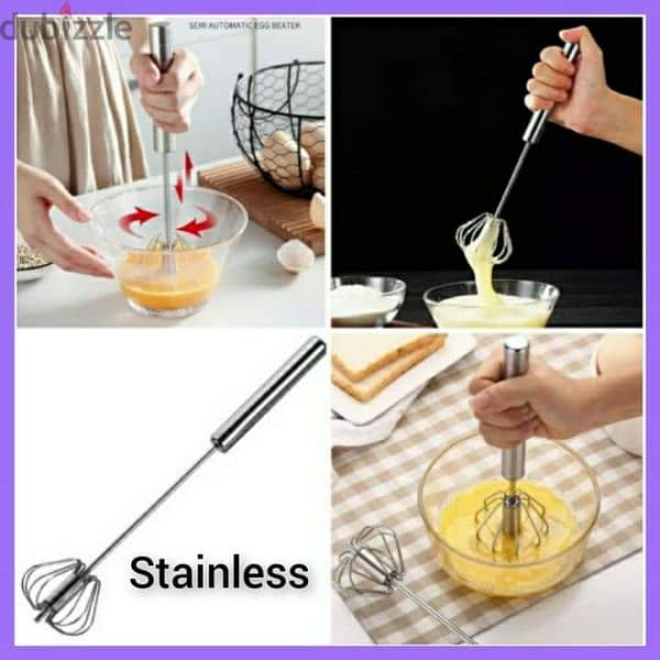 original stainless automatic egg beater 2