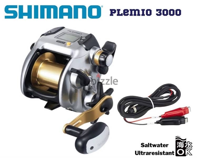 Shimano Plemio 3000 deep drop fishing squid electric reel - Water