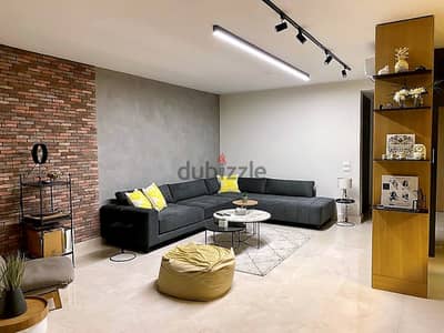 Furnished Apartment in Achrafieh, Beirut with Mountain & City View