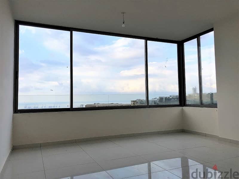 134 SQM Apartment in Mansourieh, Metn with City & Sea View 1