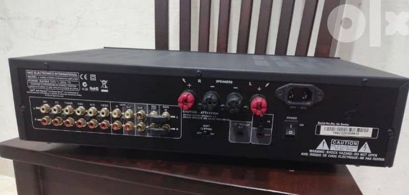 NAD C326BEE Stereo Integrated Amplifier with original remote control. 4