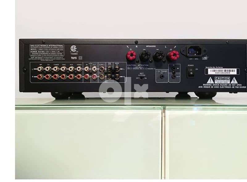 NAD C326BEE Stereo Integrated Amplifier with original remote control. 5