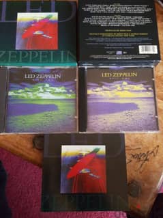 Led Zeppelin boxed set 2 new open box 2 cds+book