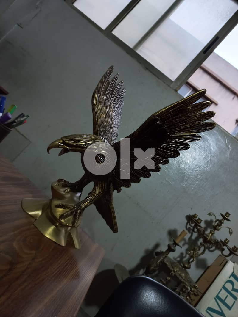 Bronze Eagle Statue 0