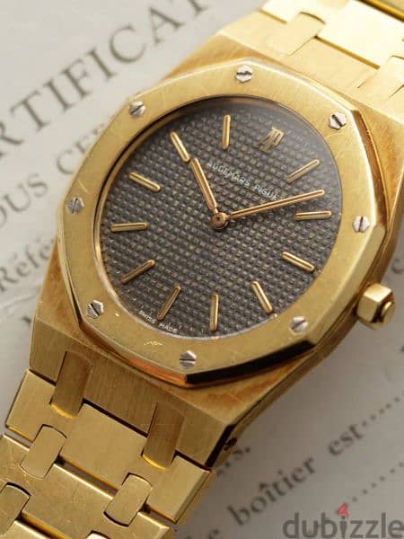 Audemars "gold watch" 2