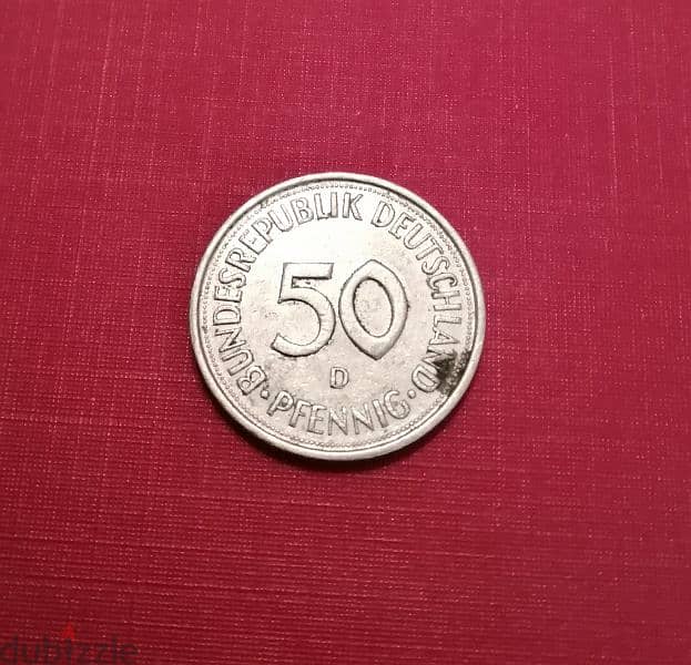 Germany 1976-D 50 Pfennig 0