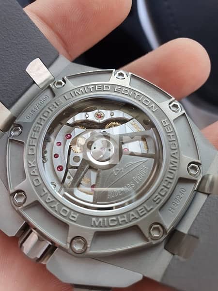 royal oak offshore chronograph Micheal Schumacher clone 1.1 1