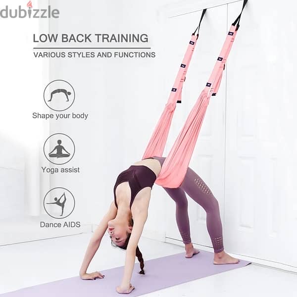 Yoga Stretching Strap - Gym, Fitness & Fighting sports - 115090398