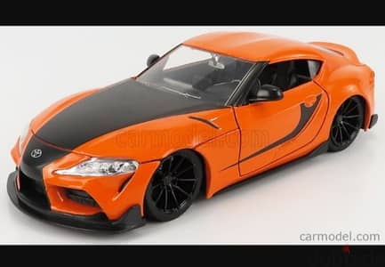 Toyota GR Supra diecast car model 1:24.