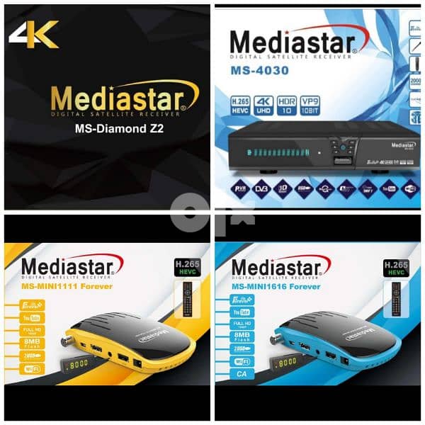 Mediastar 4k receiver 2