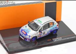 Peugeot 206 XS (Rally Terre Cardabelles '06) diecast car model 1;43.