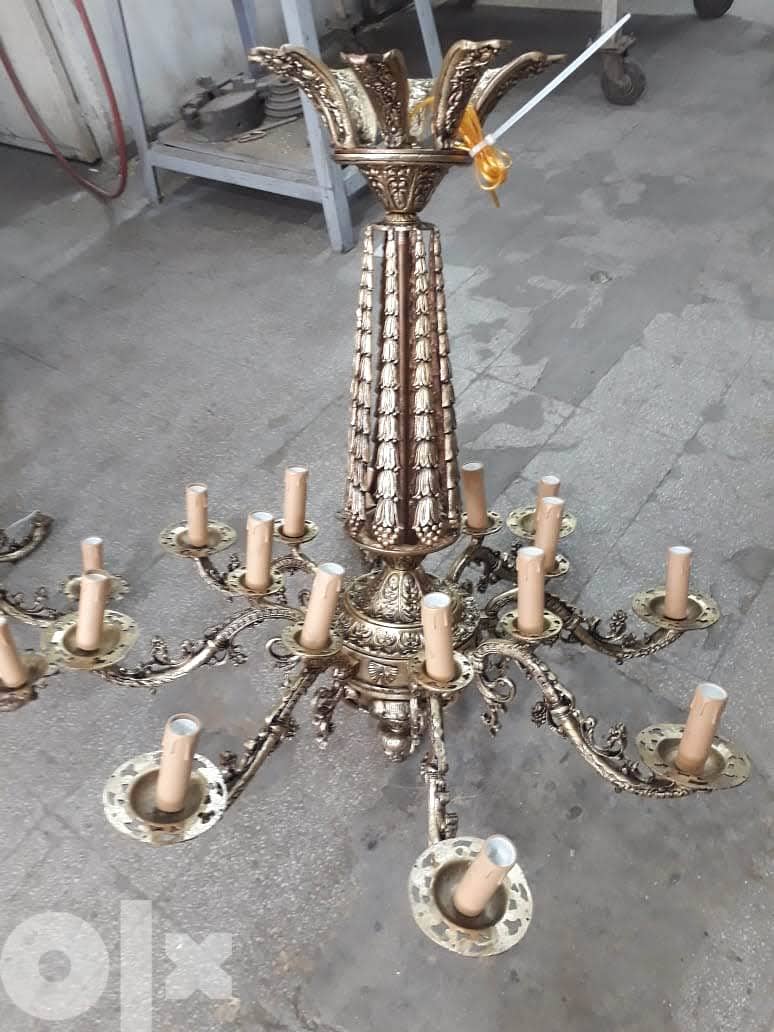 Bronze Chandeliers Renovation 0