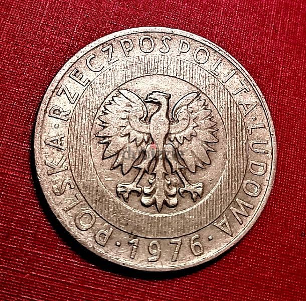 Poland 20 Zlotych 1976 old coin 0