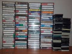 150 Cassettes arabic and french varieties.