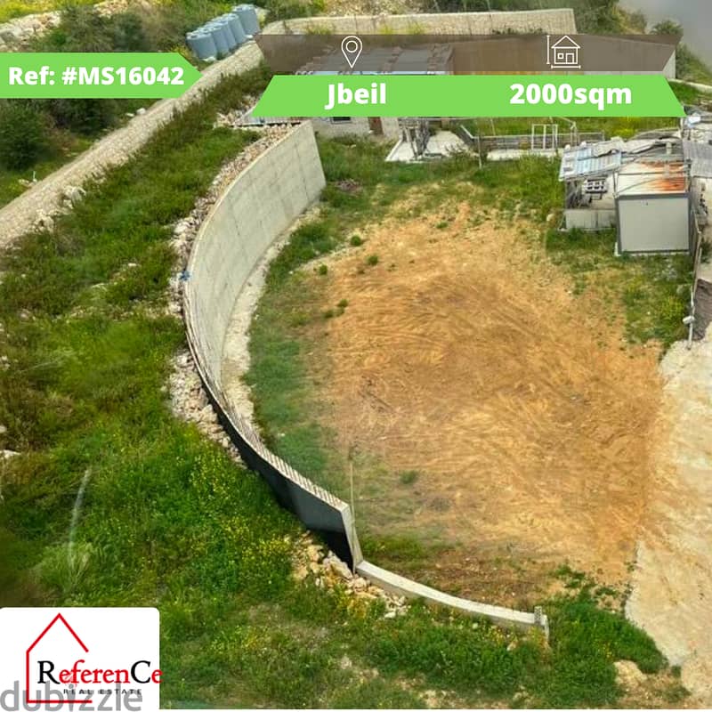 Land for rent in Jbeil ارض للايجار في جبيل 0