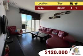Jeita Country Club | 80m2 Chalet | 30m2 Terrace | Furnished | View | 0