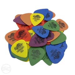 Brand New 4Pcs Colored Dunlop Guitar Pick
