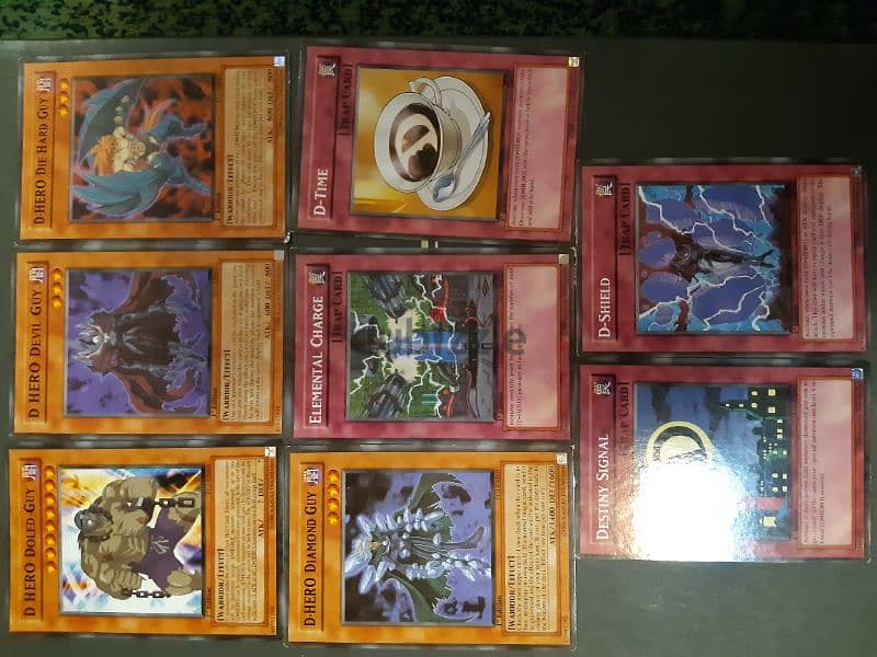 collection of HERO yugioh cards 6