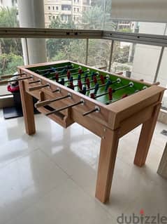 zayn wood soccer table