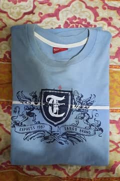 Tshirt Tango blue. size medium 0