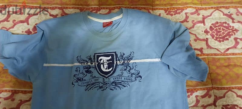 Tshirt Tango blue. size medium 1