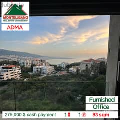 Furnished Office for Sale in Adma!!