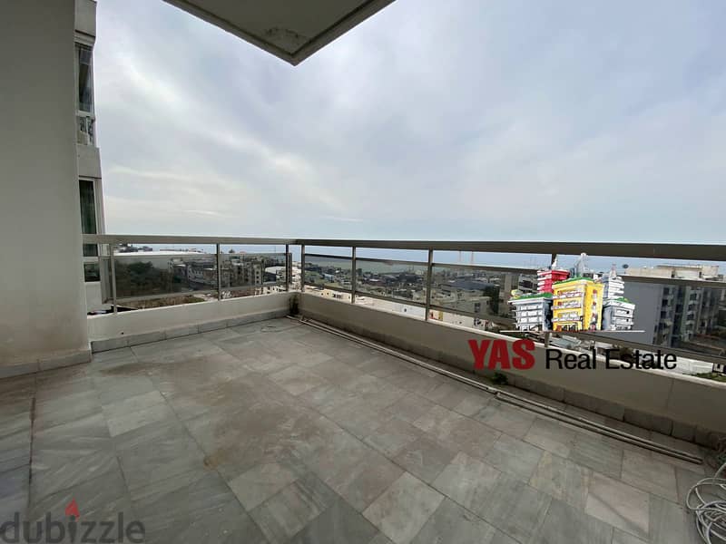 Zouk Mosbeh 220m2 + 70m2 Terrace | Bright Flat | Rarely Used | View | 2