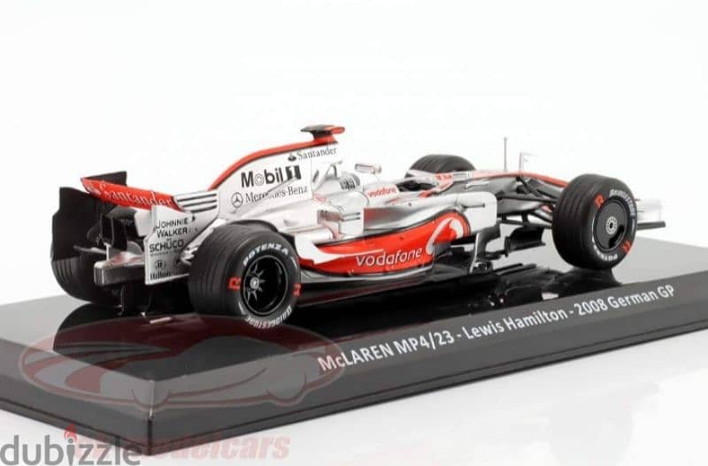 Lewis Hamilton MP4/23 F1 diecast car model 1:24. 3