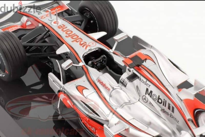Lewis Hamilton MP4/23 F1 diecast car model 1:24. 5