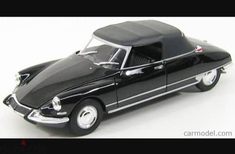 Citroën DS 19 Cabriolet diecast car model 1:24