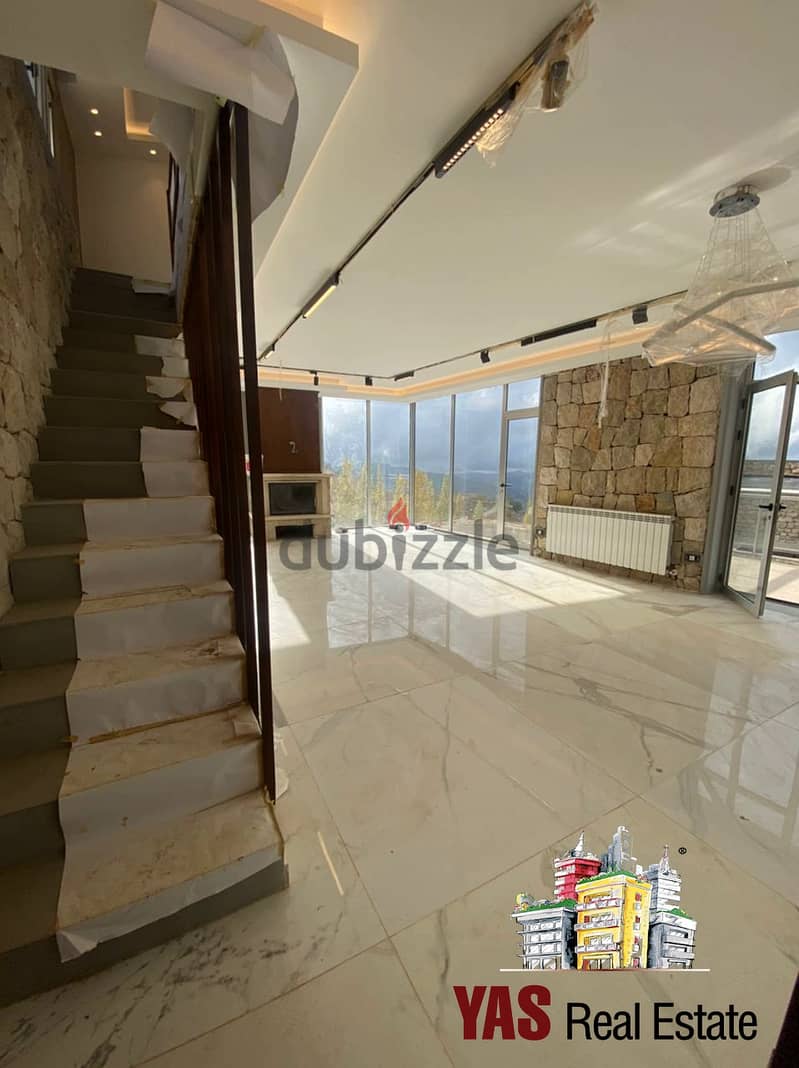 Faqra 250m2 + 350m2 Terrace | Marvelous Villa | Pool | Open View | 5