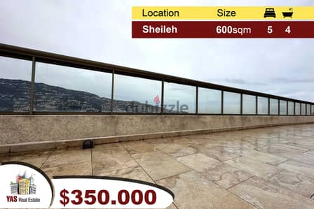 Sheileh 600m2 Duplex | Astonishing View | Luxurious | Unique | Catch |