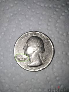 Rare 1965 Washington Quarter Dollar Error 0