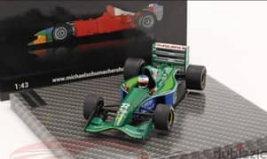 Michael Schumacher Jordan 191 F1 diecast car model 1;43.