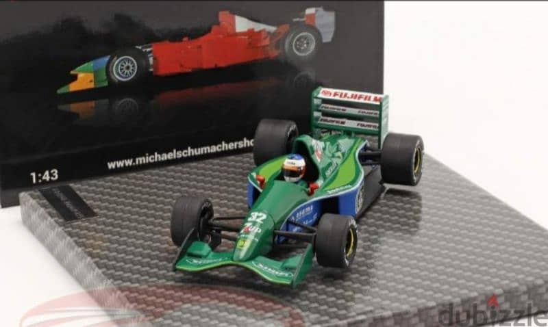 Michael Schumacher Jordan 191 F1 diecast car model 1;43. 0