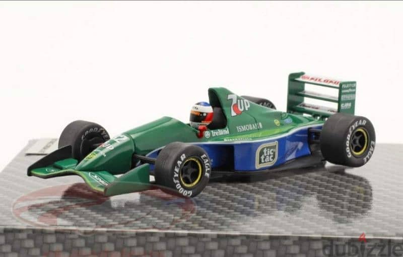 Michael Schumacher Jordan 191 F1 diecast car model 1;43. 1