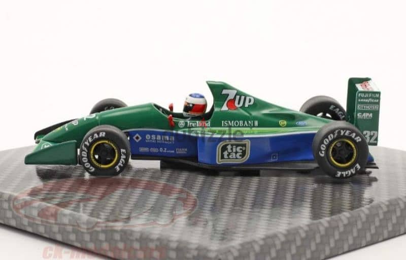 Michael Schumacher Jordan 191 F1 diecast car model 1;43. 2